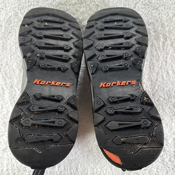 Korkers Waterproof Black Men\'s Lace Up Boots Size 10 Swappable‎ Soles Hiking main image 6